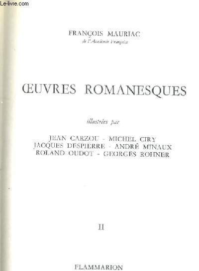 OEUVRES ROMANESQUES TOME 1 ET 2