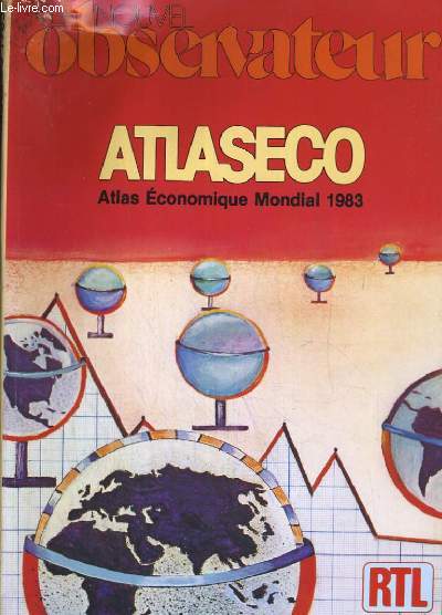 LE NOUVEL OBSERVATEUR ATLASECO ATLAS ECONOMIQUE MONDIAL 1983