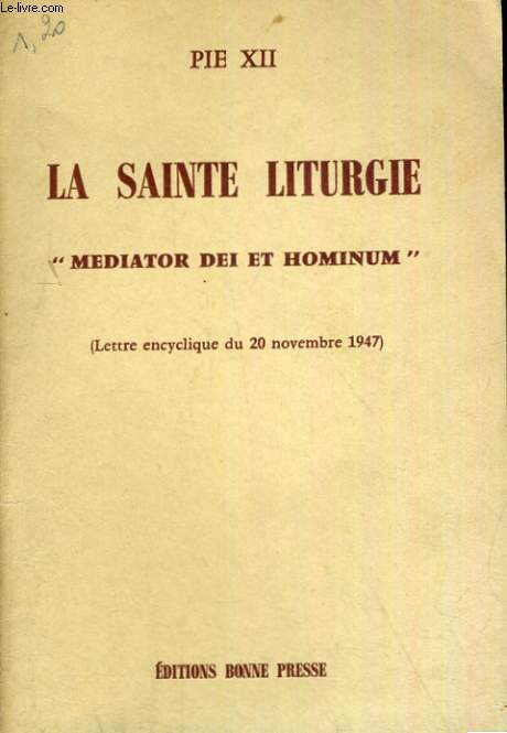 LA SAINTE LITURGIE 