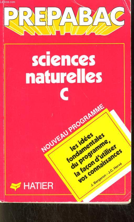 PREPABAC - SCIENCES NATURELLES C
