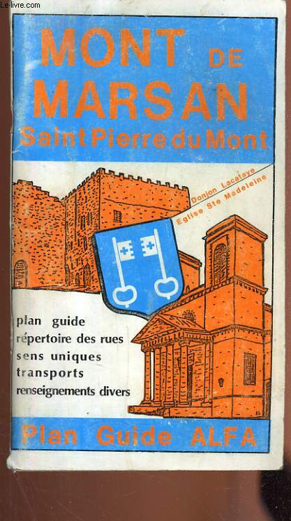 MONT DE MARSAN SAINT PIERRE DU MONT PLAN GUIDE ALFA