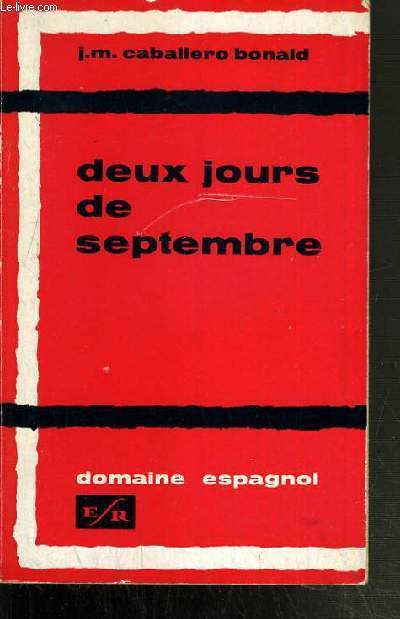 DEUX JOURS DE SEPTEMBRE.