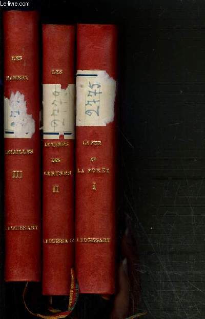 LES MAMERT - EN 3 VOLUMES / TOME I : LE FER ET LA FORET + TOME II : LE TEMPS DES CERISES + TOME III : LES SEMAILLES.