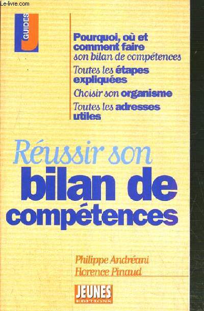 REUSSIR SON BILAN DE COMPETENCE.