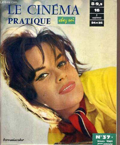 REVUE - LE CIMEMA PRATIQUE CHEZ SOI - N37 - HIVER 1961.