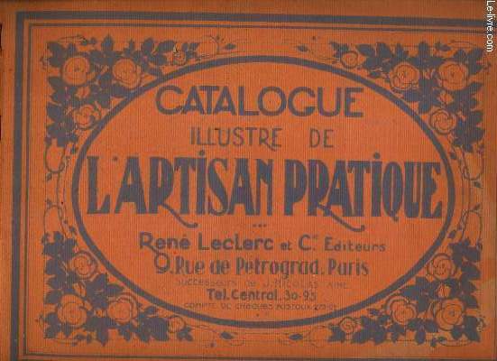 CATALOGUE ILUSTRE DE L'ARTISAN PRATIQUE - OCTOBRE 1922.