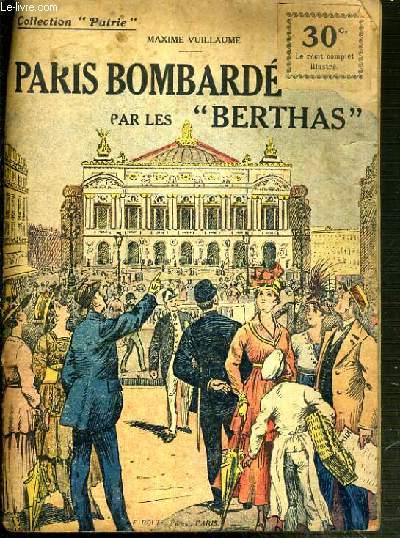 PARIS BOMBARDE PAR LES 