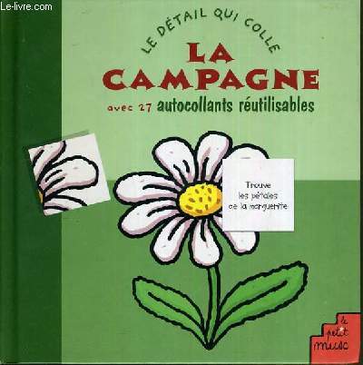 LA CAMPAGNE AVEC 27 AUTOCOLLANTS REUTILISABLES / COLLECTION LE DETAIL QUI COLLE