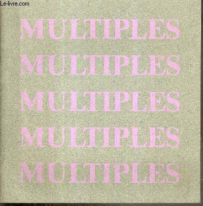 CATALOGUE DE VENTE AUX ENCHERES - DROUOT RICHELIEU - MULTIPLES - MULTIPLES - MULTIPLES- MULTIPLES - MULTIPLES - SALLE 7 - 6 MARS 1989.