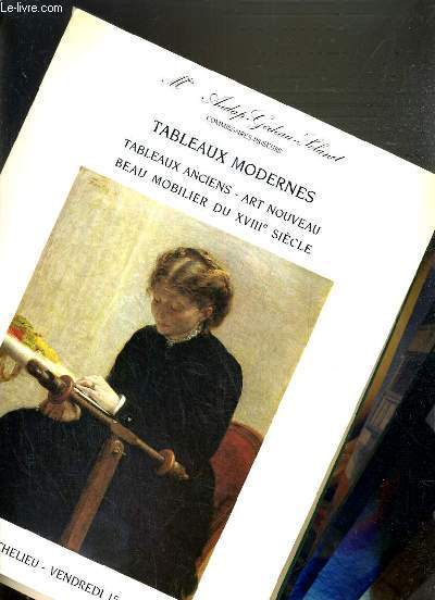 LOT DE 10 CATALOGUES - DROUOT - TABLEAUX MODERNES - TABLEAUX ANCIENS / AUDAP-15 DEC. 1989, ARCOLE-6 AVRIL 1990, PARIS-AUCTION-25 JUIN 1990, PESCHETEAU-15 DEC. 1997, BEAUSSANT LEFEVRE-19 OCT. 2001, LIBERT-6 AVRIL 2001, MAIGRET-10 DEC. 2001....