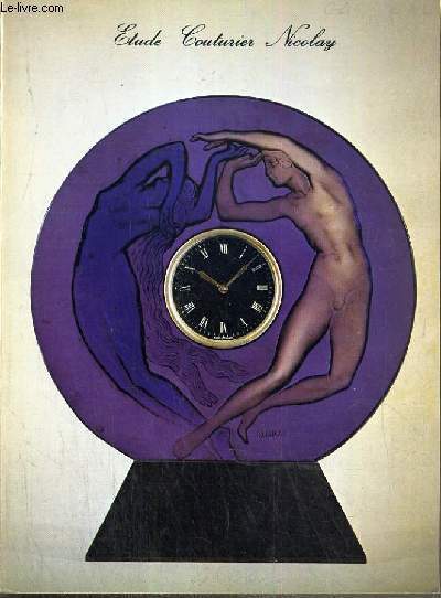 CATALOGUE DE VENTE AUX ENCHERES - HOTEL DROUOT ART NOUVEAU - ART DECO - SALLE 1 - 25 NOVEMBRE 1981.