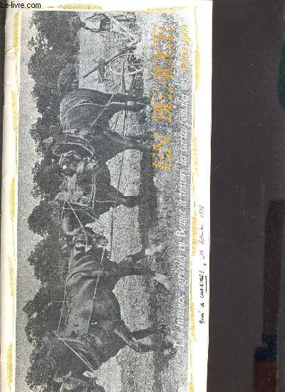 CATALOGUE DE L'EXPOSITION - EN BEAUCE - LES TRAVAUX AGRICOLES EN BEAUCE A TRAVERS LES CARTES POSTALES DES ANNEES 1900 - DU 19 JUIN AU 30 SEPTEMBRE 1976.