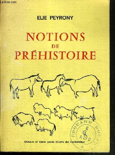 NOTIONS DE PREHISTOIRE