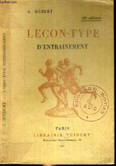 LECON-TYPE D'ENTRAINEMENT - 10me EDITION.