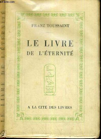 LE LIVRE DE L'ETERNITE