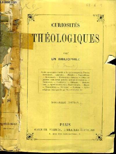 CURIOSITES THEOLOGIQUES