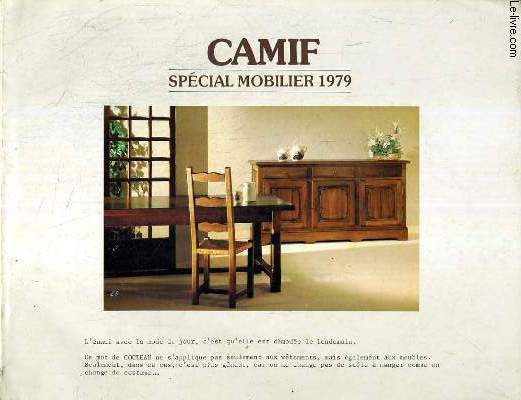 CAMIF - SPECIAL MOBILIER 1979