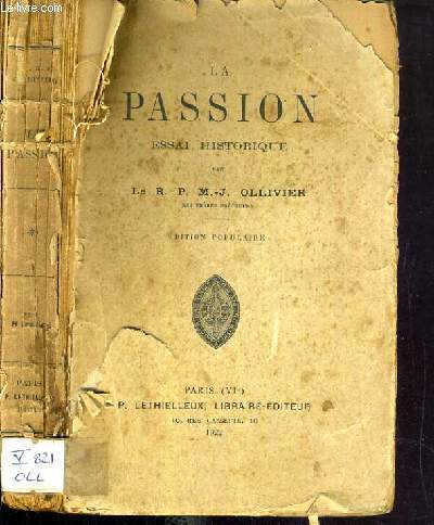 LA PASSION - ESSAI HISTORIQUE