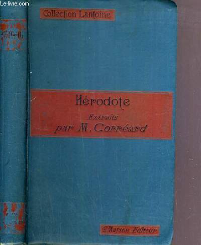 HERODOTE / COLLECTION LANTOINE