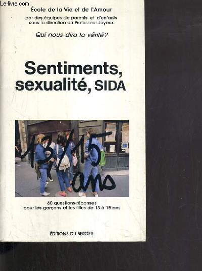 SENTIMENTS, SEXUALITE, SIDA