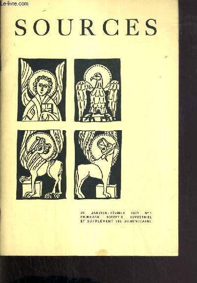 SOURCES - JANVIER-FEVRIER 1981