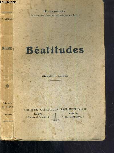 BEATITUDES - 5me EDITION.