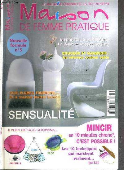 MAISON DE FEMME PRATIQUE - NOUVELLE FORMULE N5 - AVRIL - MAI 2005.