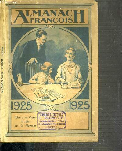 ALMANACH FRANCOIS 1925.