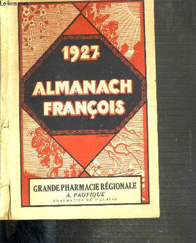 ALMANACH FRANCOIS 1927