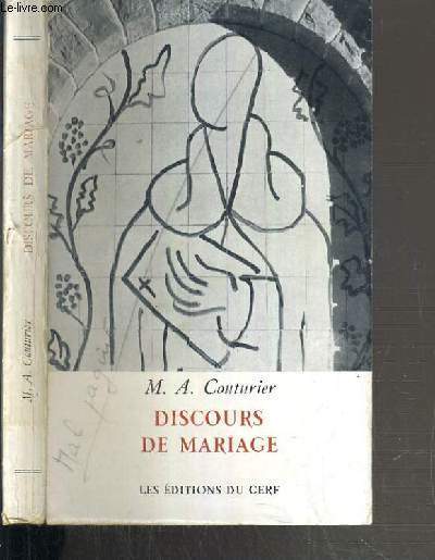 DISCOURS DE MARIAGE