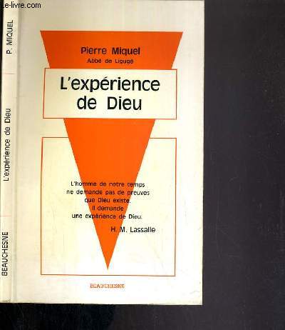 L'EXPERIENCE DE DIEU