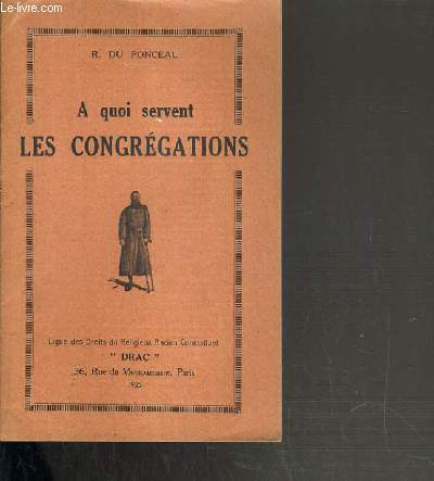 A QUOI SERVENT LES CONGREGATIONS / COLLECTION 