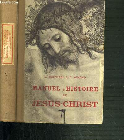MANUEL D'HISTOIRE DE JESUS-CHRIST