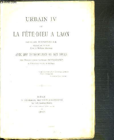 URBAIN IV ET LA FETE-DIEU A LAON
