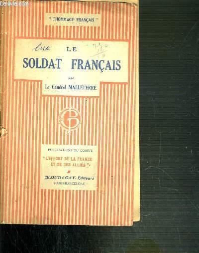 LE SOLDAT FRANCAIS - L'HOMMAGE FRANCAIS