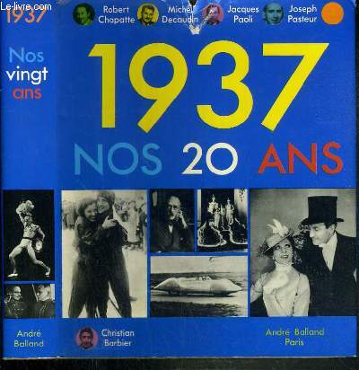 NOS VINGT ANS 1937