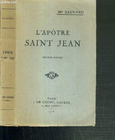 L'APOTRE SAINT-JEAN - 11me EDITION.