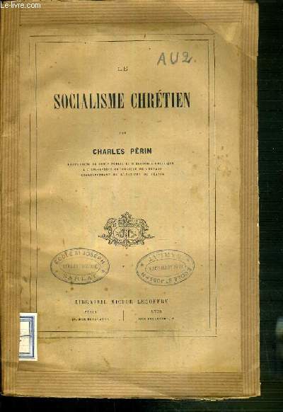 LE SOCIALISME CHRETIEN
