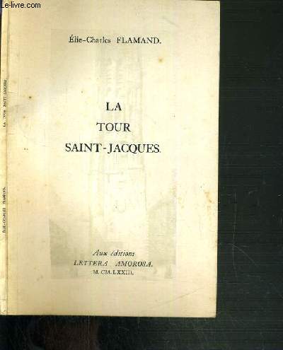 LA TOUR SAINT-JACQUES