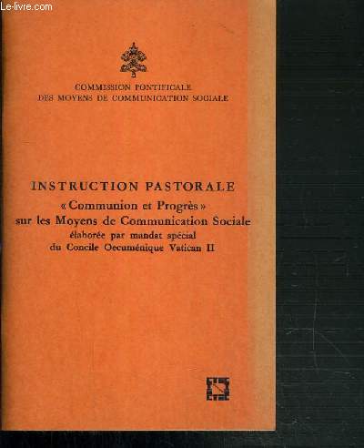 INSTRUCTION PASTORALES - 