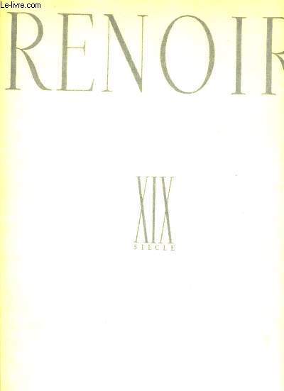 RENOIR / COLLECTION LES TRESORS DE LA PEINTURE FRANCAISE N 8 / XIXe SIECLE