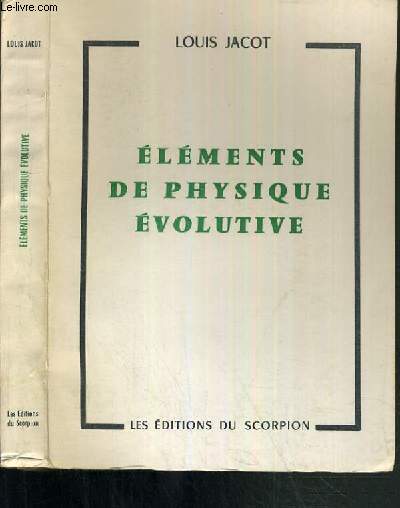 ELEMENTS DE PHYSIQUE EVOLUTIVE