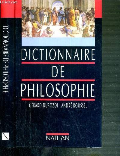 DICTIONNAIRE DE PHILOSOPHIE