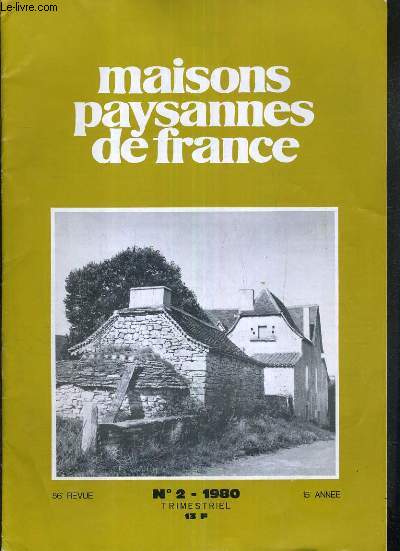 MAISONS PAYSANNES DE FRANCE - N2 - 1980