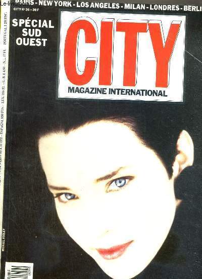 CITY MAGAZINE INTERNATIONAL - SPECIAL SUD OUEST - N 36 - OCTOBRE 1987