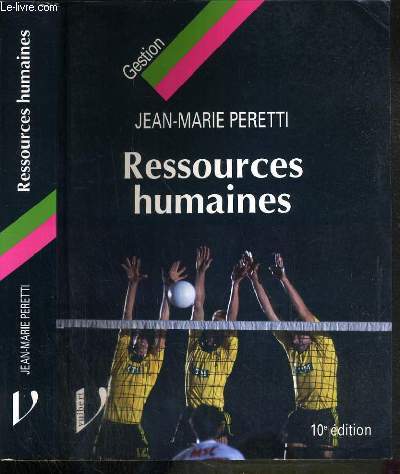 RESSOURCES HUMAINES - 10me EDITION - 2006 2007.