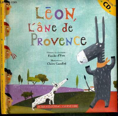 LEON, L'ANE DE PROVENCE - LIVRE CD / CD MANQUANT