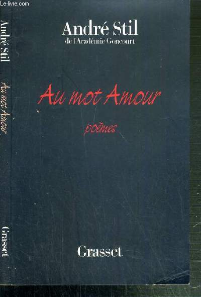 AU MOT AMOUR- POEMES