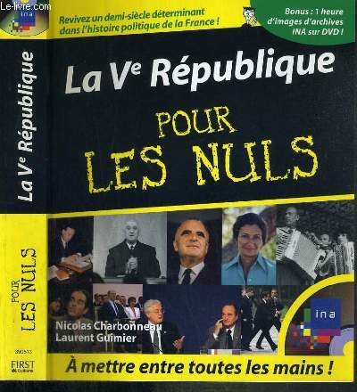 LA Ve REPUBLIQUE POUR LES NULS + 1 DVD.