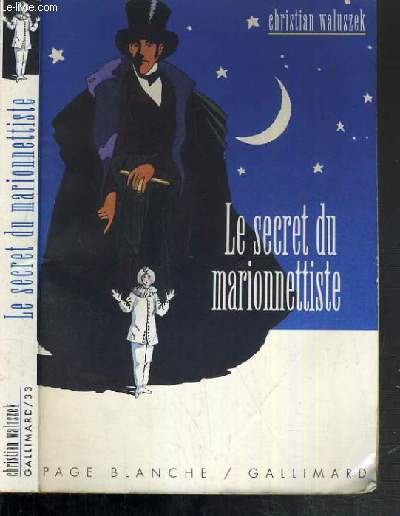 LE SECRET DU MARIONNETTISTE / COLLECTION PAGE BLANCHE.